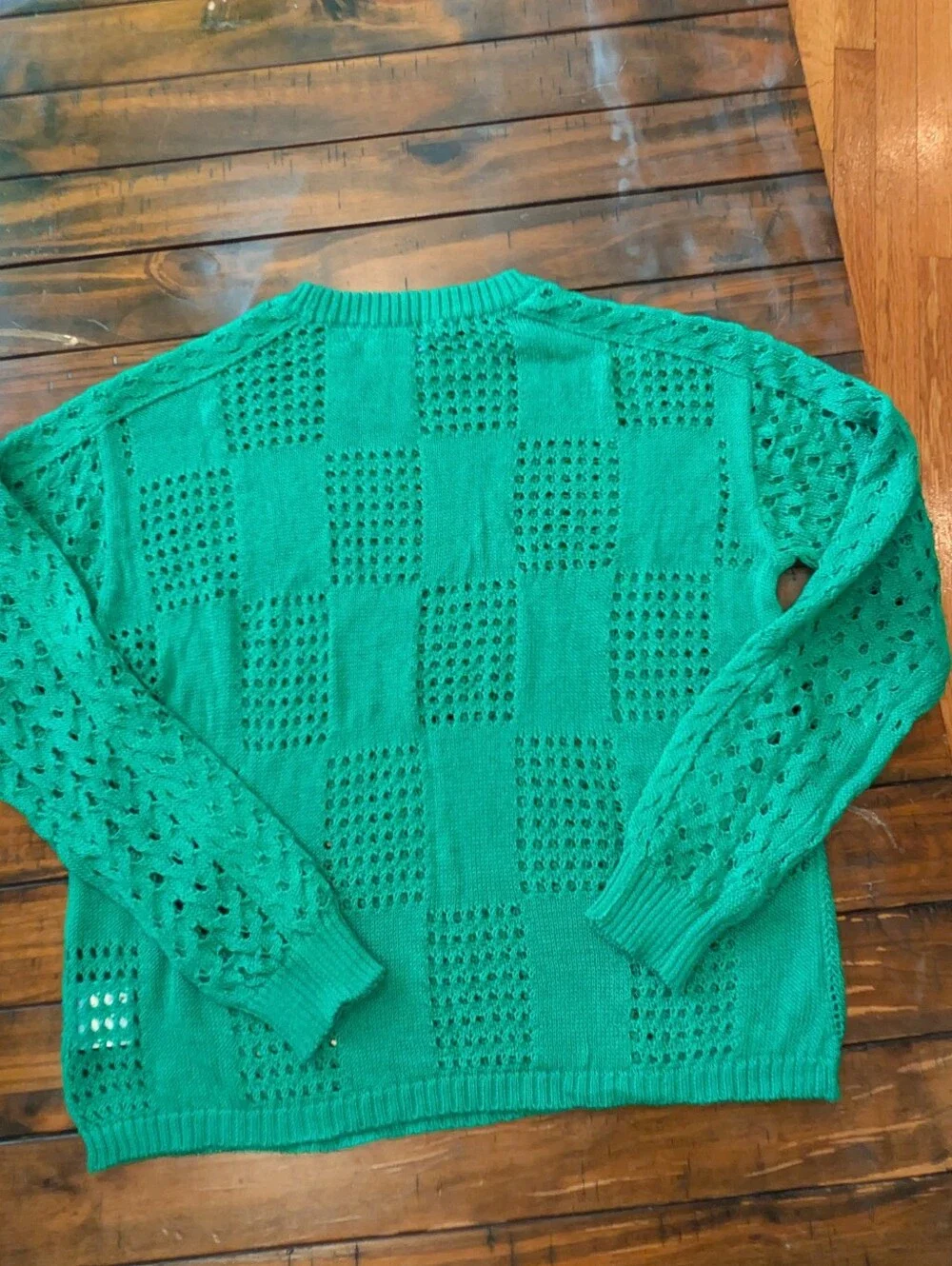Andersson Bell Rodri Sweater Open Knit Linen Blend